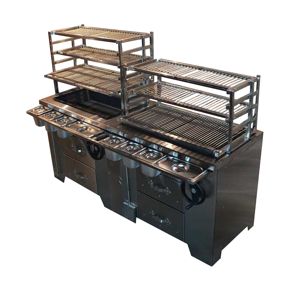 Мангал многофункциональный угольный Grill Maste УММ/2 (2000) ROBATA